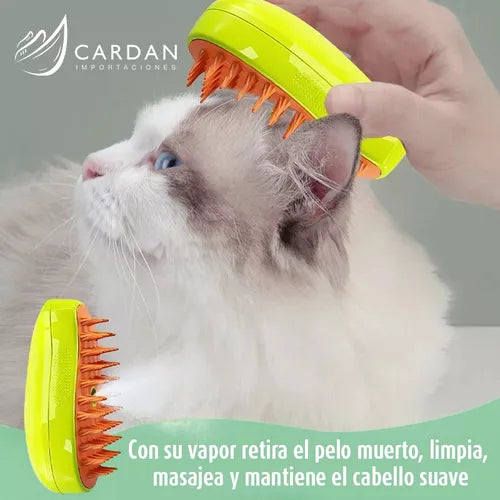 Cepillo De Vapor Para Gatos Y Perros -TuMarcaExitosa