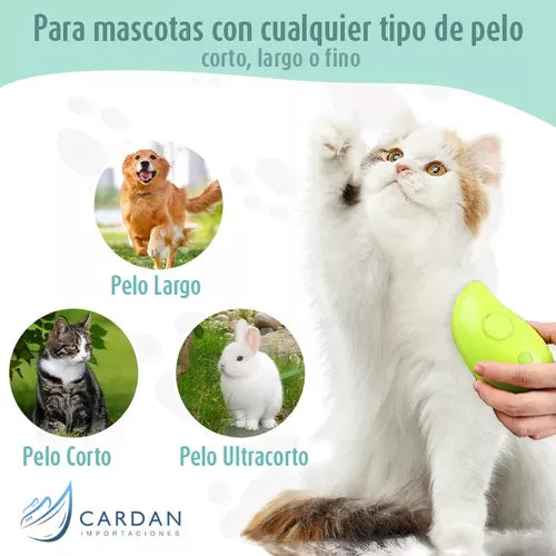 Cepillo De Vapor Para Gatos Y Perros -TuMarcaExitosa